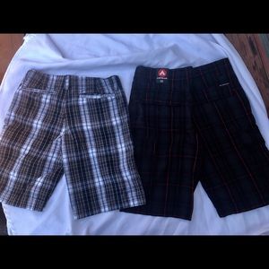Men’s Plaid Shorts 2 for 1